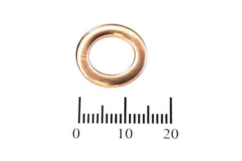 Шайба медная 10х16х1.5