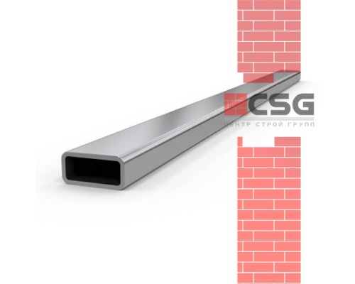 Профиль прямоугольный алюминиевый 20х10х1.5, длина 6 м, марка АД31Т1