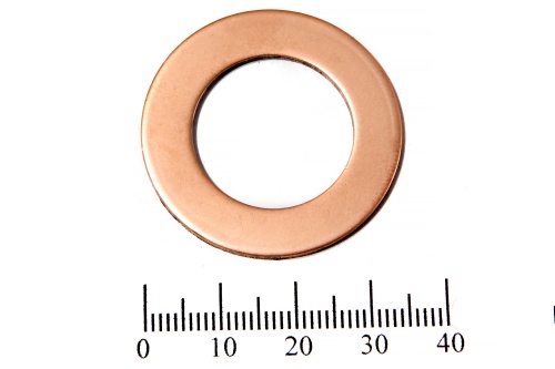 Шайба медная 20х33х1.5