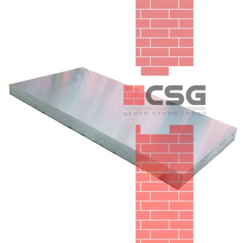 Плита дюралевая 40х1200х3000 РТ-Техприемка, марка В95 Т1