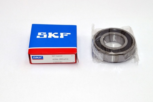 Подшипник SKF 6206 2RS C3 (180206 (76)) 30*62*16мм (шт)