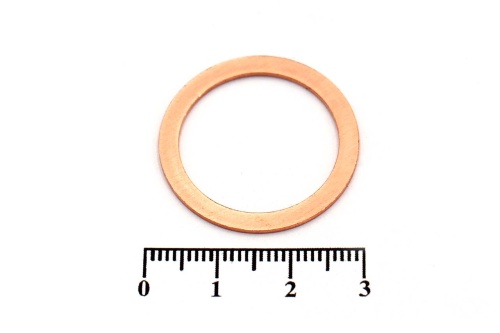 Шайба медная 22х28х1.0