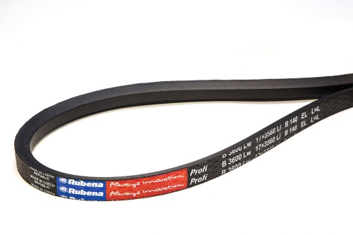 Ремень клиновой В(Б)-3600 Lp / 3560 Li  ГОСТ 1284-89 RUBENA
